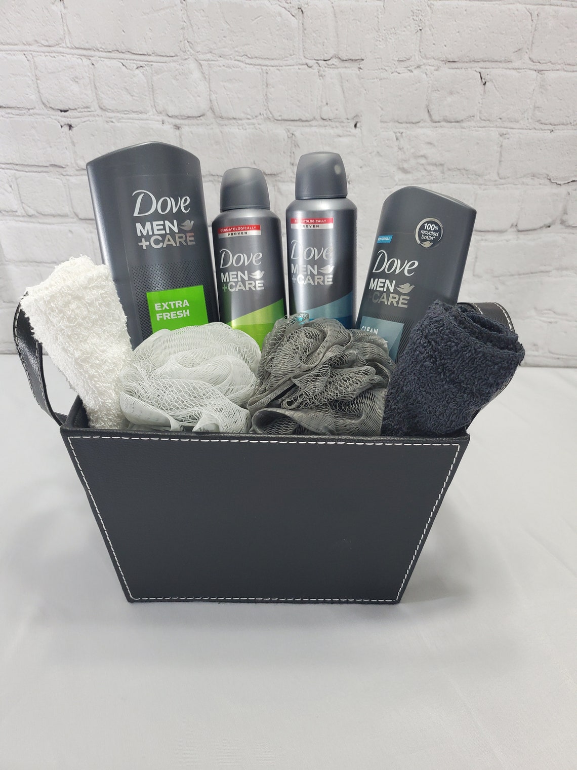Men Dove Gift Basket Black Etsy