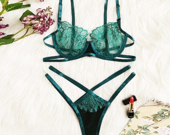 emerald green underwear