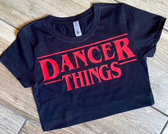 kids dance crop top