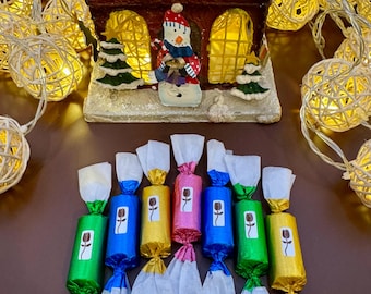 12 pieces Boozy Christmas Candy - Szaloncukor