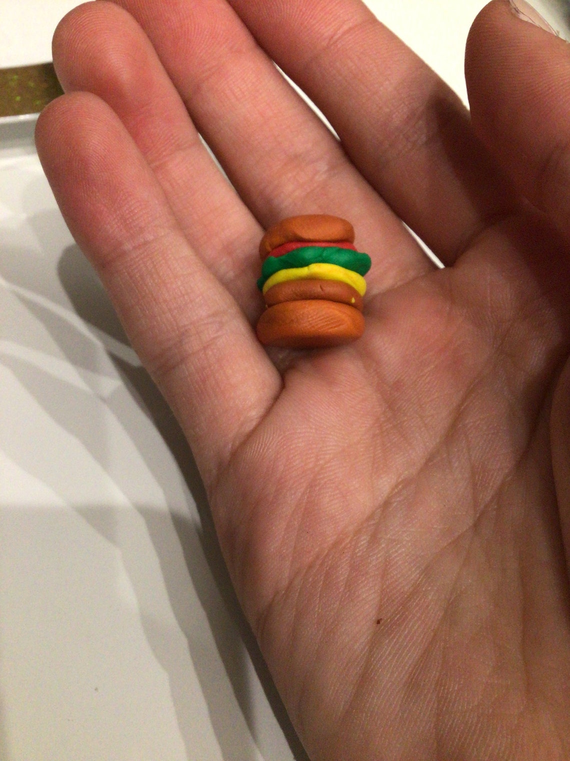 Mini hamburger eraser Etsy
