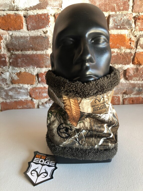 Sherpa Lined Fleece Neck Gaiter Etsy