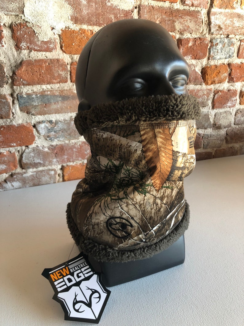 Realtree Camo Henry Sherpa Fleece Neck Gaiter Etsy