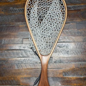 Black Walnut and Maple Fishing Net