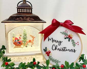 DIY Christmas Embroidery Kit