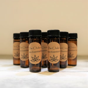 5ml Organic Essential Oil Gift | Pure Essential Oil Blend | Chakra Oil | Add on Gift | Custom Gift | Relaxation Therapy | Healing Scent