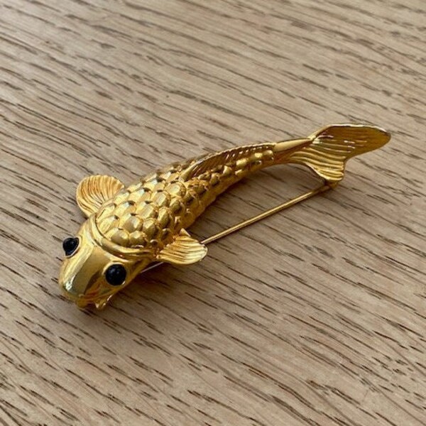 Koi Fish Brooch - Etsy