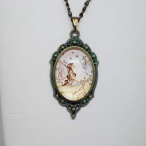 Whimsical Fairy Necklace - Fantasy Jewelry - Gift for Her - Enchanted Necklace