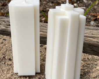 Tall Tower Candle set of 2