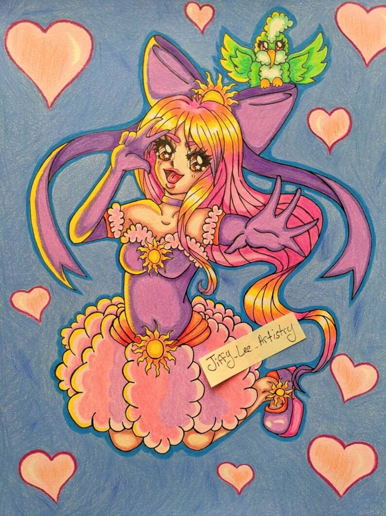Magical Girl Dawn Print Magical Girl Dawn Print