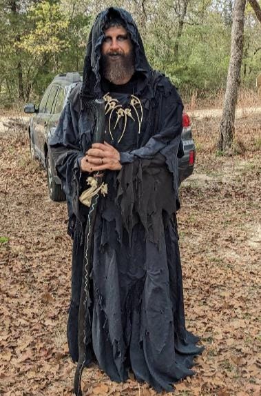 Wotr Robe Deluxe Wraith Robe With Hood - Etsy