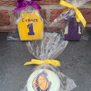 Let&#39;s go Lakers plus Birthday Age Sugar Cookies