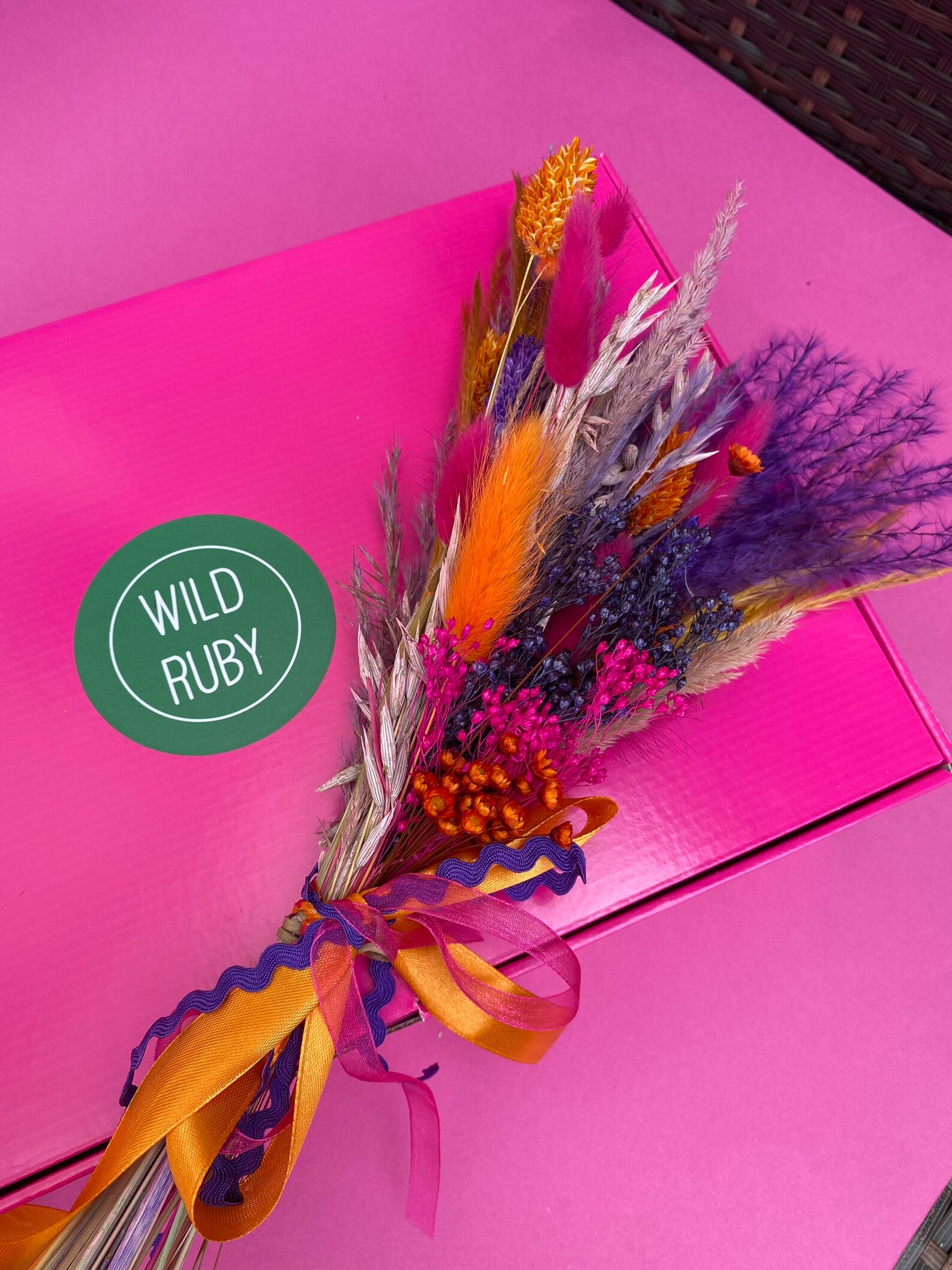 Teachers Gift Dried Flowers Dried Floral Bouquets Mini Etsy