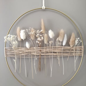 DIY set | dried flower wreath | Dried flower ring | Door wreath | Eucalyptus | Window decoration | Wall decoration | Gift | JGA | wedding | Spring