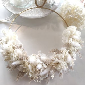 Dried flower wreath | Door wreath | Dried flower ring | Wedding | Gift | Flower wreath | Decoration | Eucalyptus | Window decoration | Spring