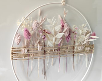 Dried flower wreath | Door wreath | Dried flower ring | wedding | Gift | Wall decoration | Decoration | Eucalyptus | Window decoration | Spring