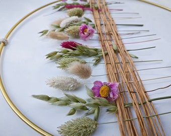 Dried flower wreath | Door wreath | Dried flower ring | wedding | Gift | Wall decoration | Decoration | Eucalyptus | Window decoration | Spring