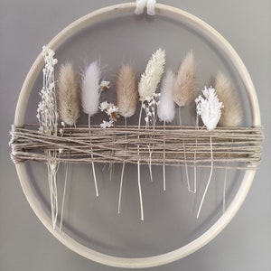 Dried flower wreath | Door wreath | Dried flower ring | wedding | Gift | Wall decoration | Decoration | Eucalyptus | Window decoration | Spring