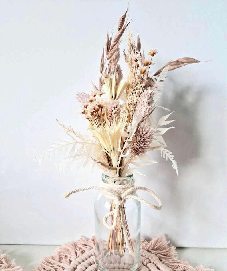 Wedding decoration dried flowers, wedding decoration boho, table decoration wedding, table decoration birthday, bouquet table decoration wedding, table decoration