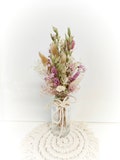 Dried flower bouquet | Dried flower table decoration | Bouquet with vase | Bouquet | Wedding table decoration | Birthday table decoration