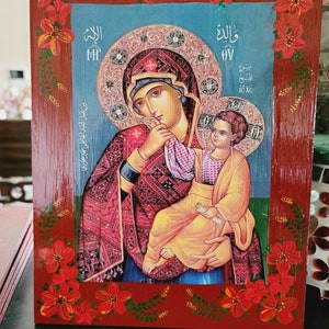 Blessed Mother 9x12 Virgin Mary Guadalupe Mother of Miracles