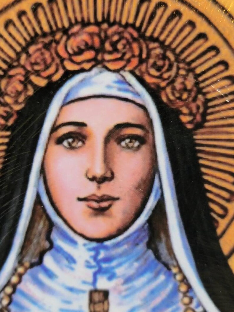 St Rose of Lima Wall Hanging Picture Etsy