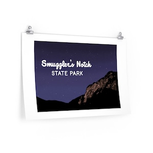 Smuggler’s Notch Vintage Travel Poster