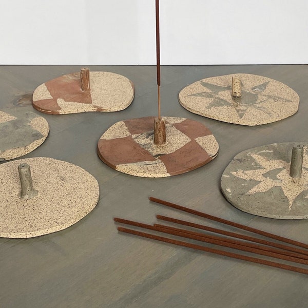 Clay Incense Holder Etsy