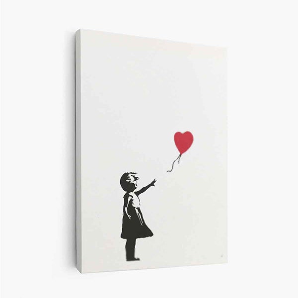 Banksy Girl Balloon Poster Etsy