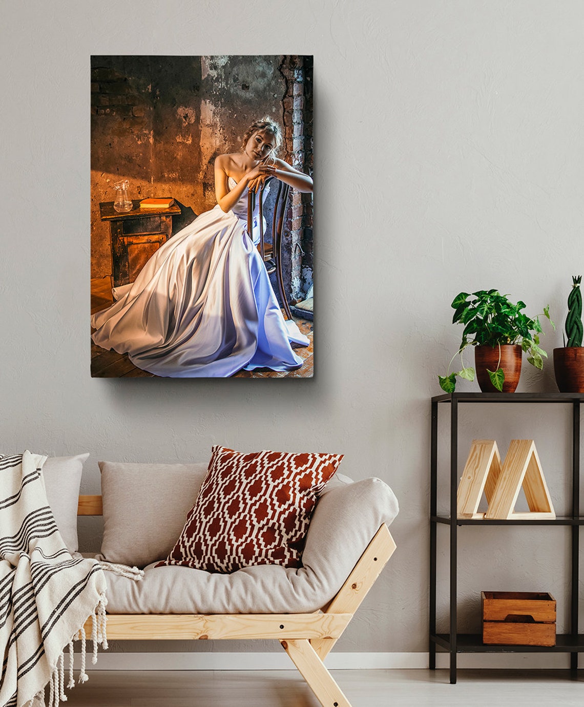 Custom Vertical Canvas Prints Personalized Photo to Canvas Etsy