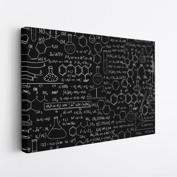 Chemistry Art Etsy