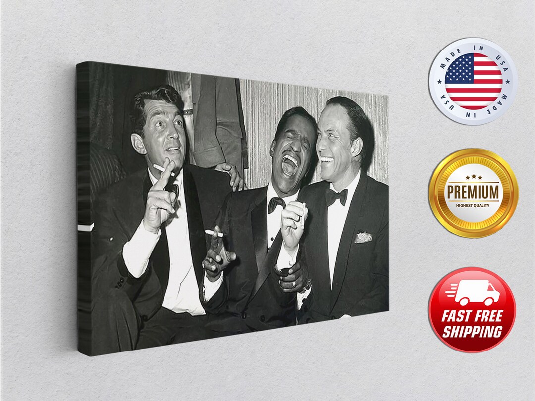 Rat Pack Fun Forever Canvas Print Motivation Words Fine Art Photography,art Canvas Poster Wall