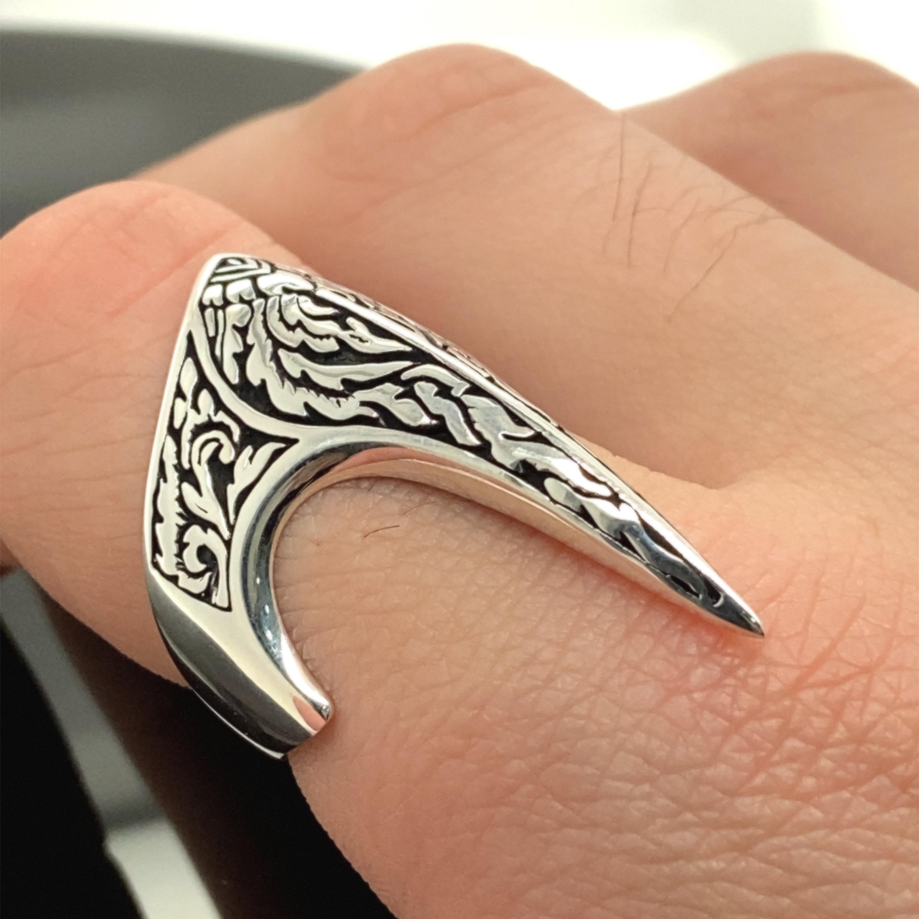 メンズサムリング、トルコのオスマン帝国の弓兵の親指メンズリング