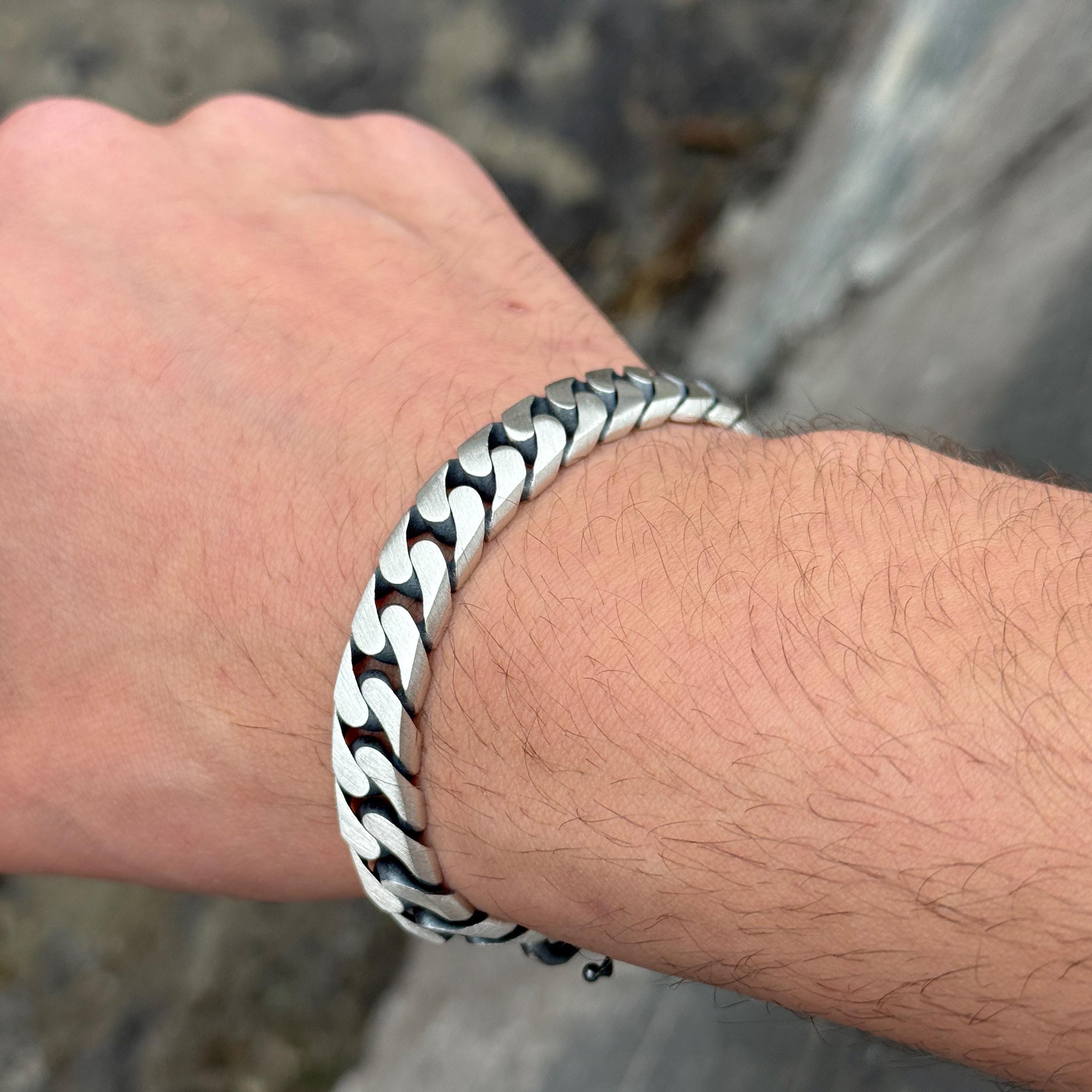 Pulseras De Plata Esterlina, Incluye Caja Para Regalo Y Paño | Cuotas