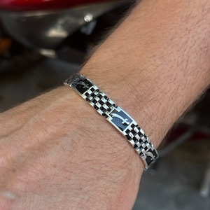 Silver Chain Bracelet , Mens Zulfiqar Bracelet , Silver Sword Bracelet , Handmade Bracelet , Silver Warrior Bracelet , 925k Sterling Silver