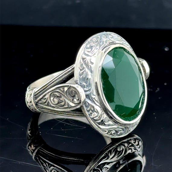 ハンドメイド シルバーリング ヒスイ 【公式通販】