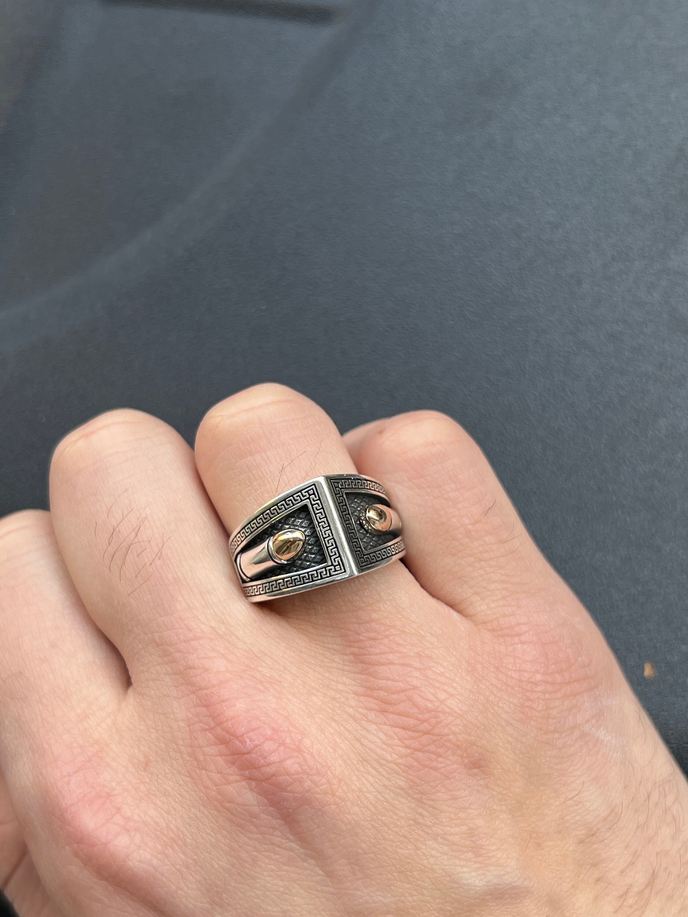 Bullet Model Ring Silver Bullet Ring Handmade Sterling Etsy