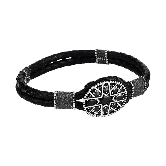 SILVER&Leather メンズブレス Hand Mede Amazon.com: Homxi Bracelet Ancient Silver for Men,Bracelets