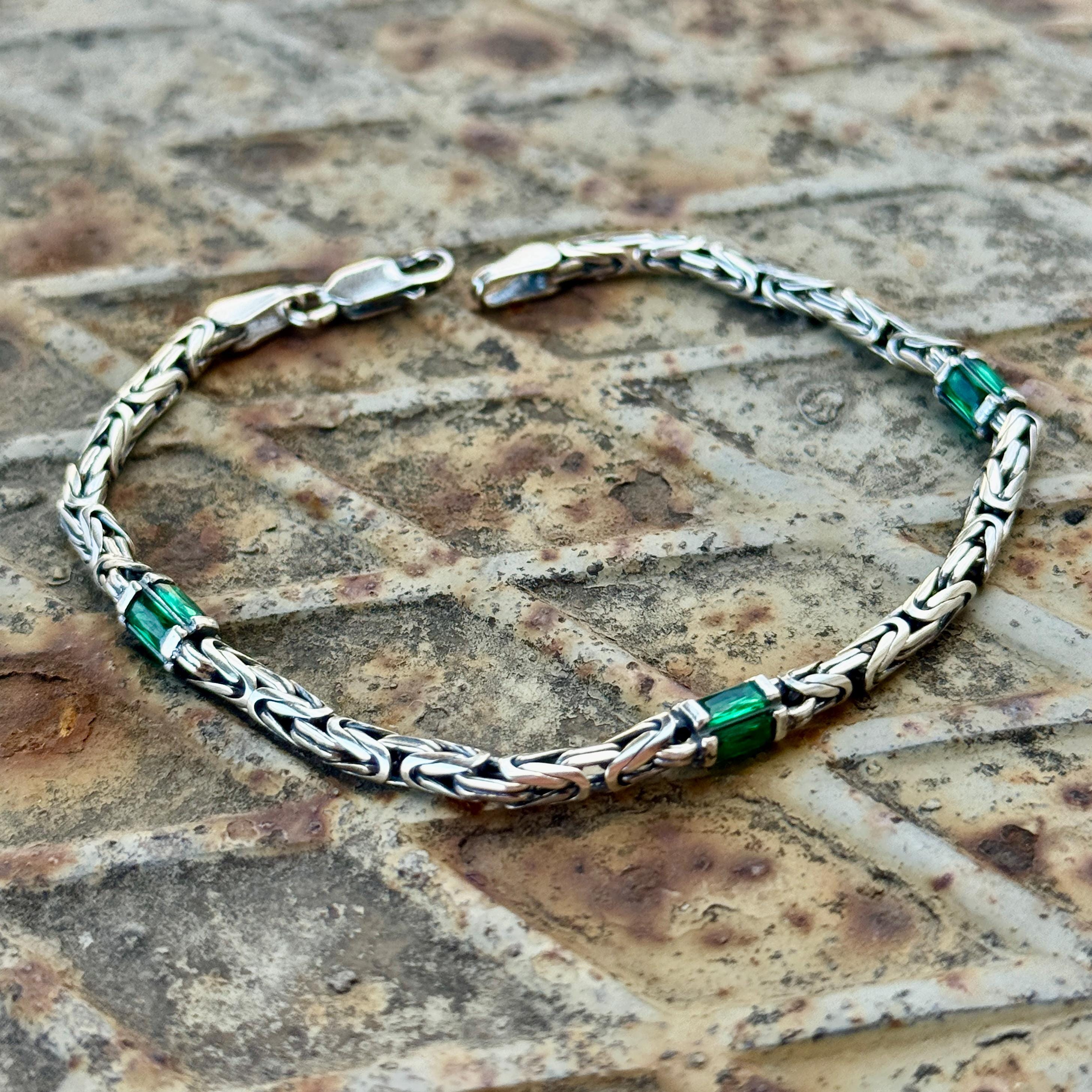 byzantine bali chain bracelet silver 刻印 il_fullxfull.7211151901_jqln.jpg