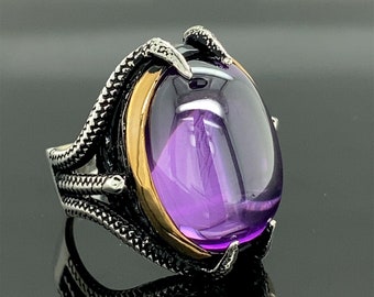 Mens amethyst jewelry deals