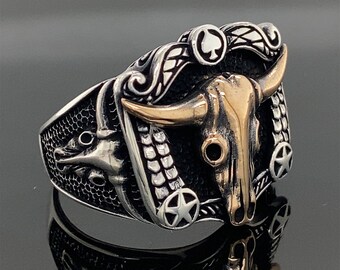 phigvel bull ring silver 指輪　リング phigvel bull ring silver 指輪 リング