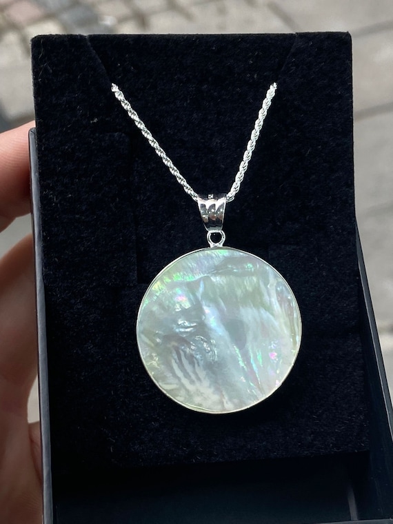 【HYERES LOR】23FW★ H edition Silver Name Pendant Pearl NC Sterling Silver Single Pearl Pendant Necklace | eBay