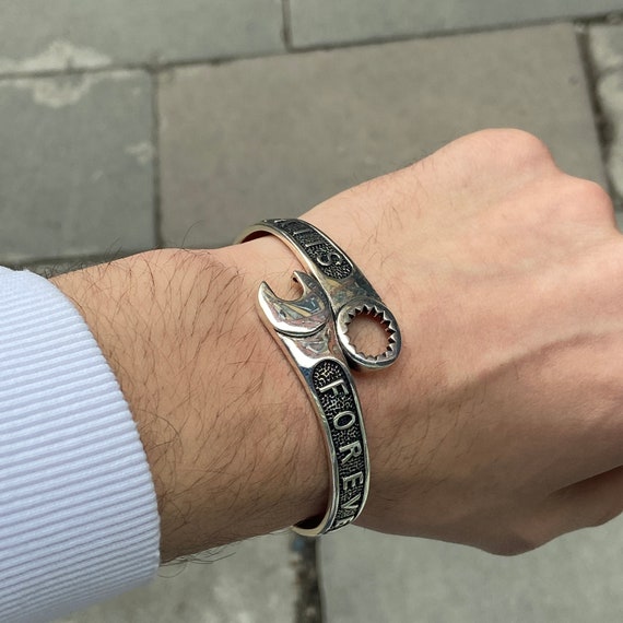 Bracelets made from best sale wrenches