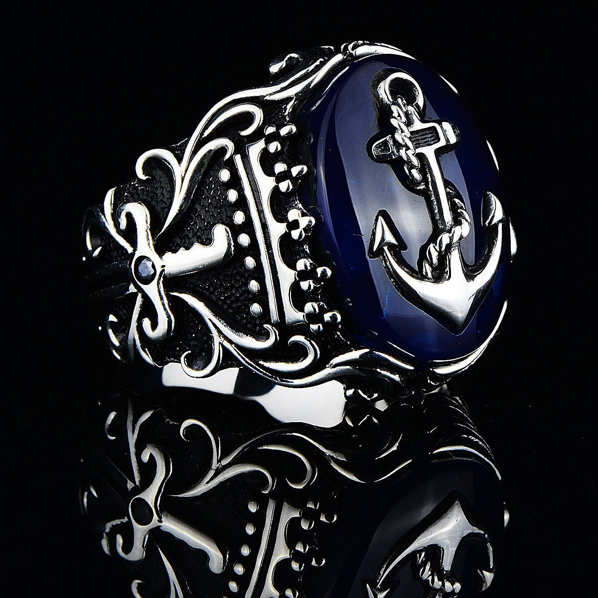 SAILOR Hieroglyph Sterling Silver MP（Buy Silver Sailor Ring 