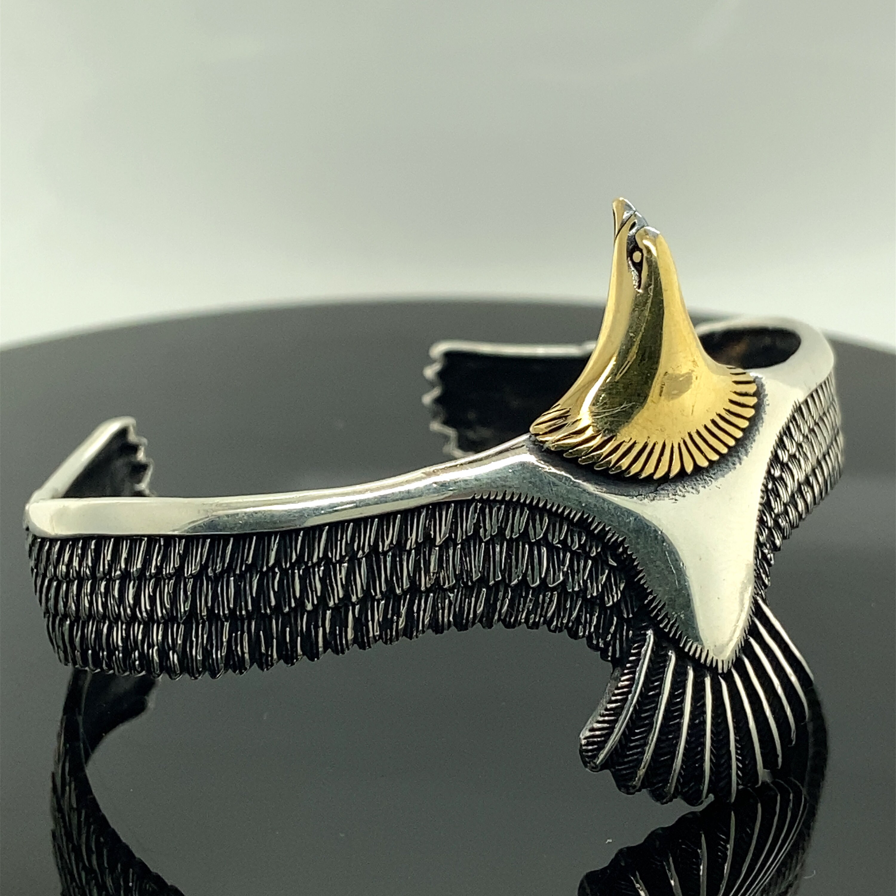 Silver eagle bracelet deals