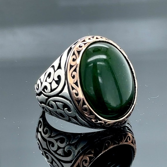 ambush ミスフィットストーンリング(シルバー×グリーン) AMBUSH(アンブッシュ) 通販サイト 【OVAL CUT STONE RING】