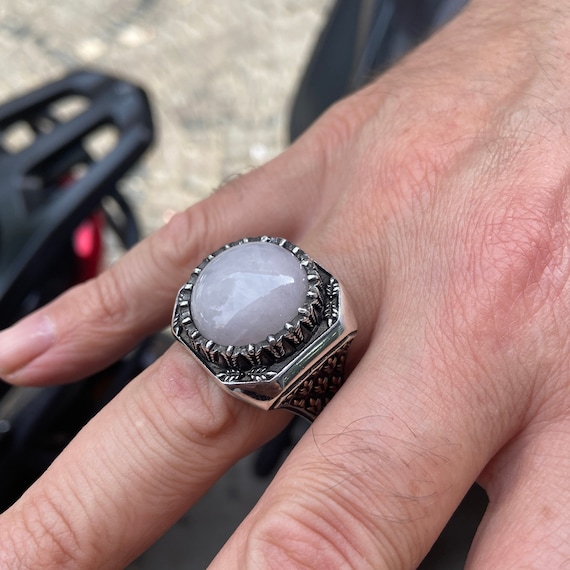 Quartz ring best sale men