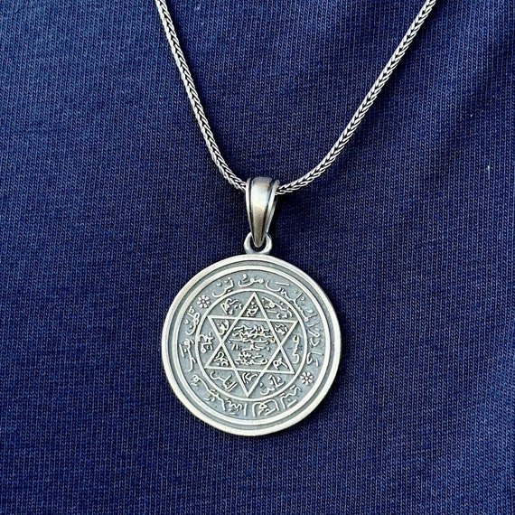 Silver Seal of Solomon Pendant - Norse Spirit