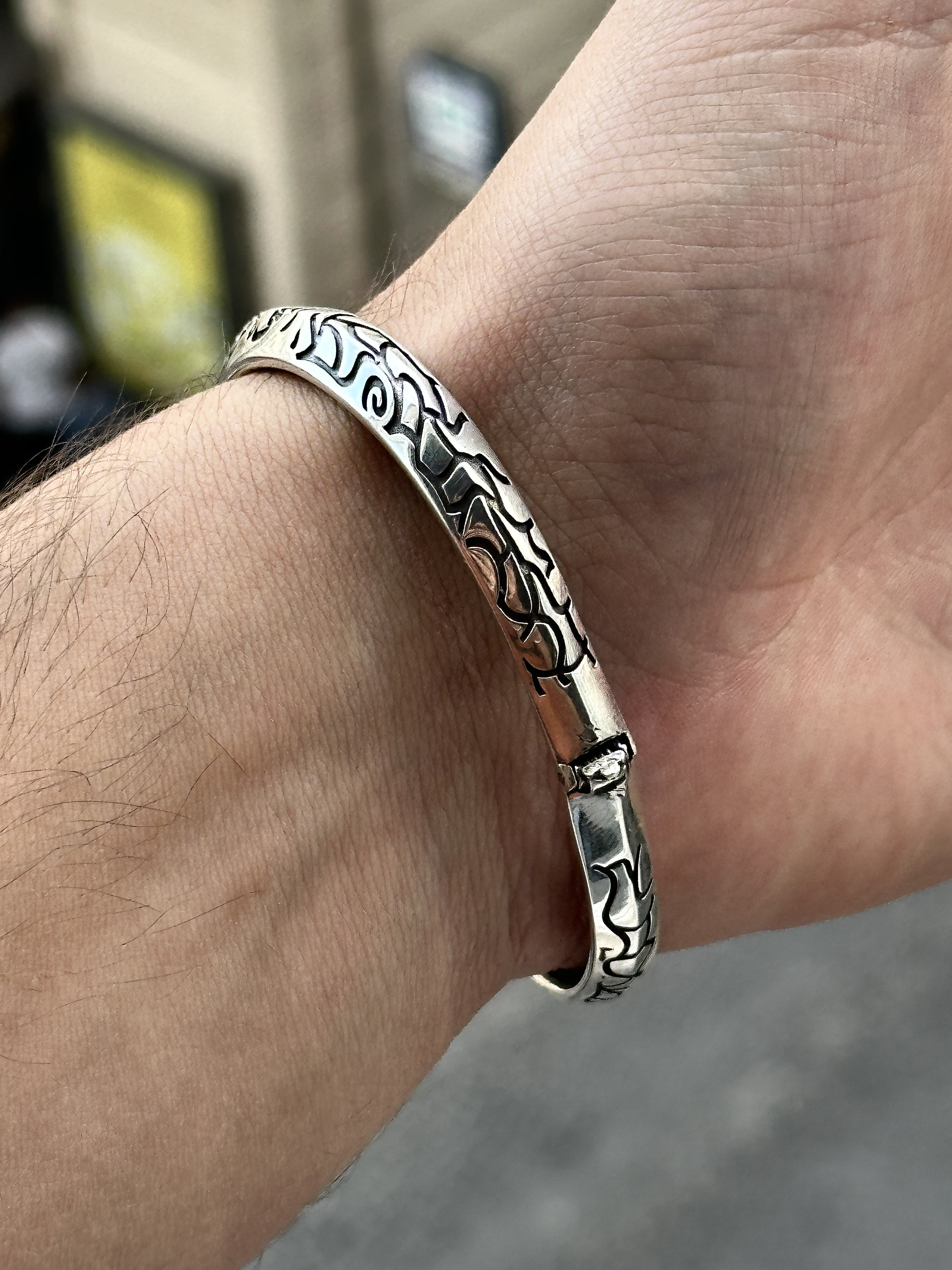 Nullus sword bracelet 925シルバー NULLUS : 눌루스] SWORD & THORMS 925 SILVER BRACELET - SAMPLAS