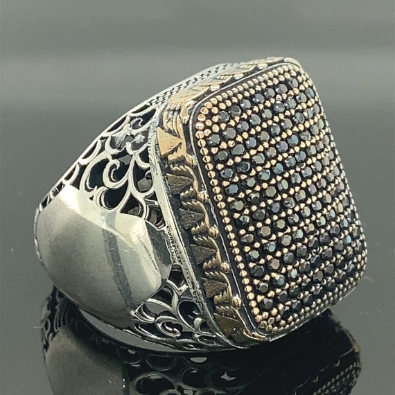 Silver ring 2024 design men